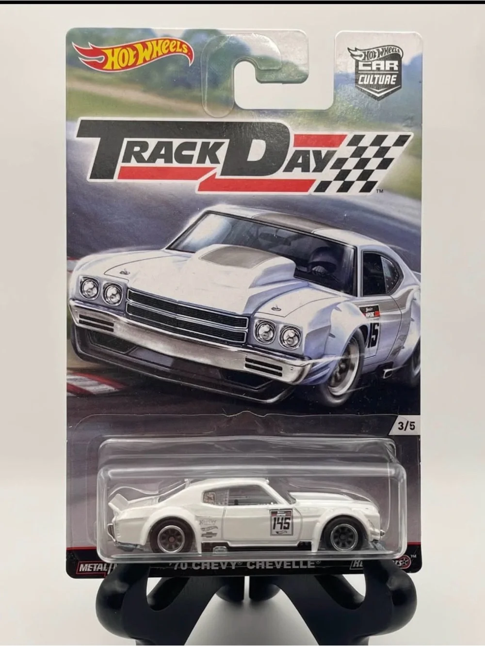 Hot Wheels 2016 Car Culture Track Day '70 Chevy Chevelle Real Riders GREAT DEAL